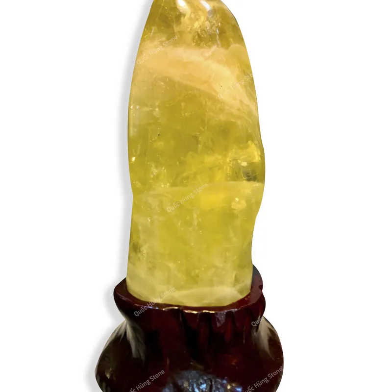 Núi Cảnh Đá Thạch Anh Vàng- 5,9kg