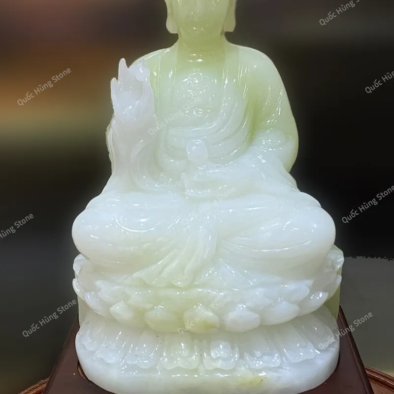 Tác Phẩm Phật Tổ ADi Đà Ngọc Onyx 26x16cm