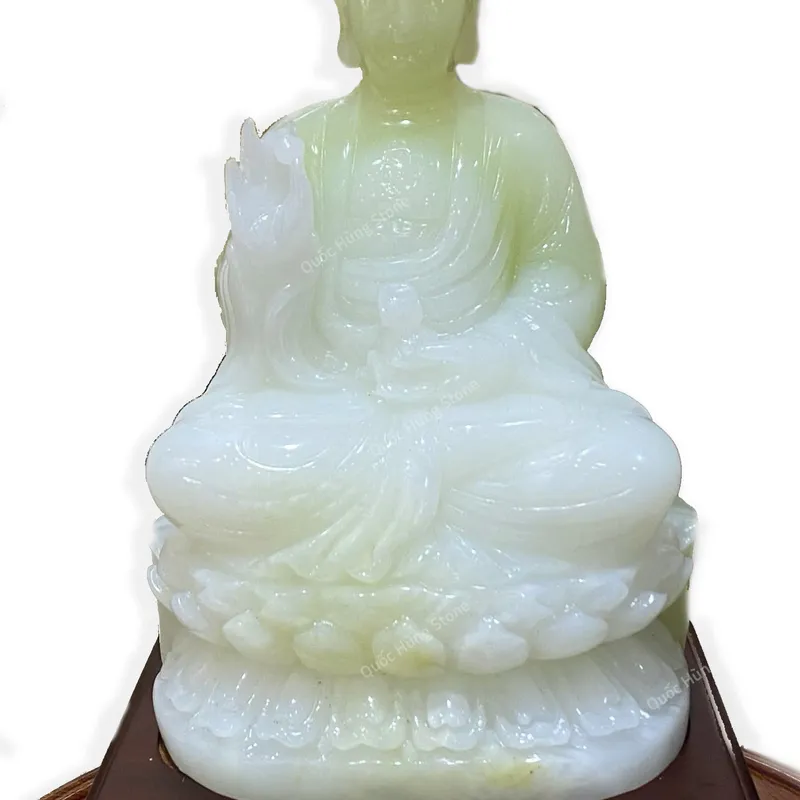 Tác Phẩm Phật Tổ ADi Đà Ngọc Onyx 26x16cm