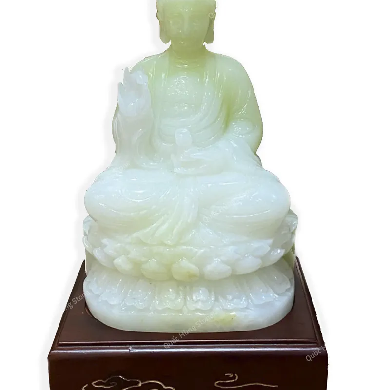 Tác Phẩm Phật Tổ ADi Đà Ngọc Onyx 26x16cm