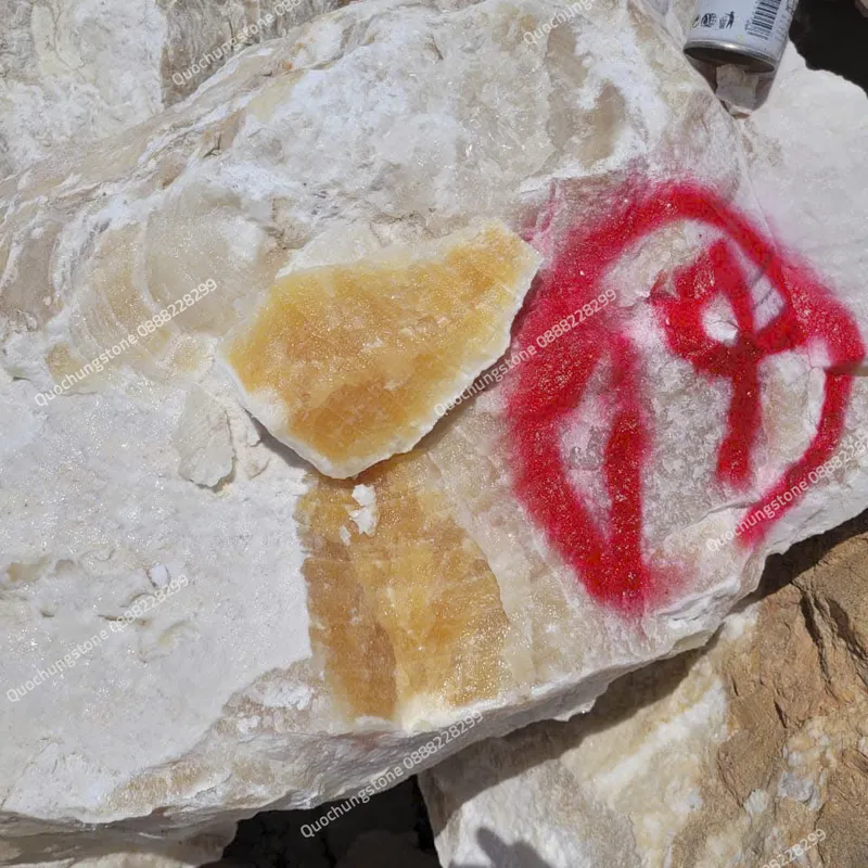 Phôi Đá Ngọc Hoàng Long Thô Tự Nhiên 100% – Giá Xưởng, Xuất VAT Hợp Lệ