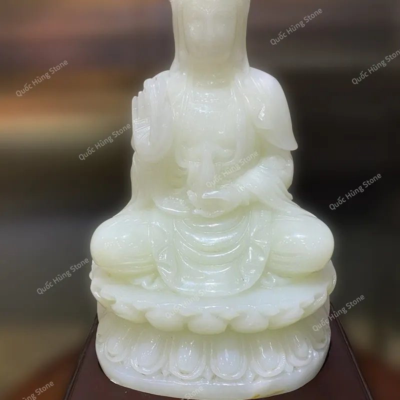 Tác Phẩm Quan Âm Ngọc Onyx 26x16cm