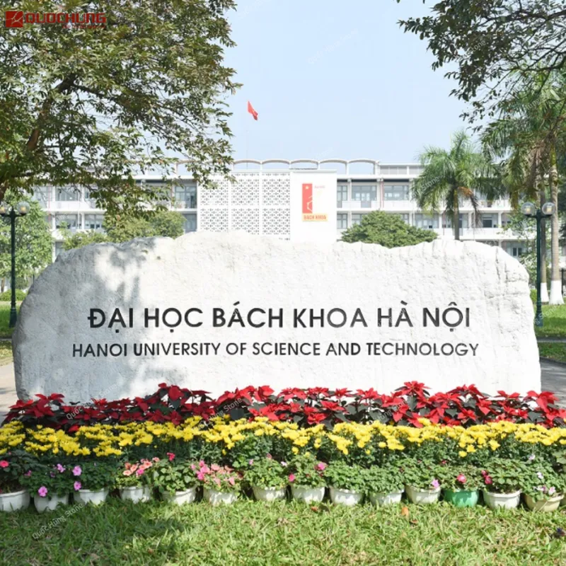 Biển Hiệu Trường Học Bằng Đá Tự Nhiên