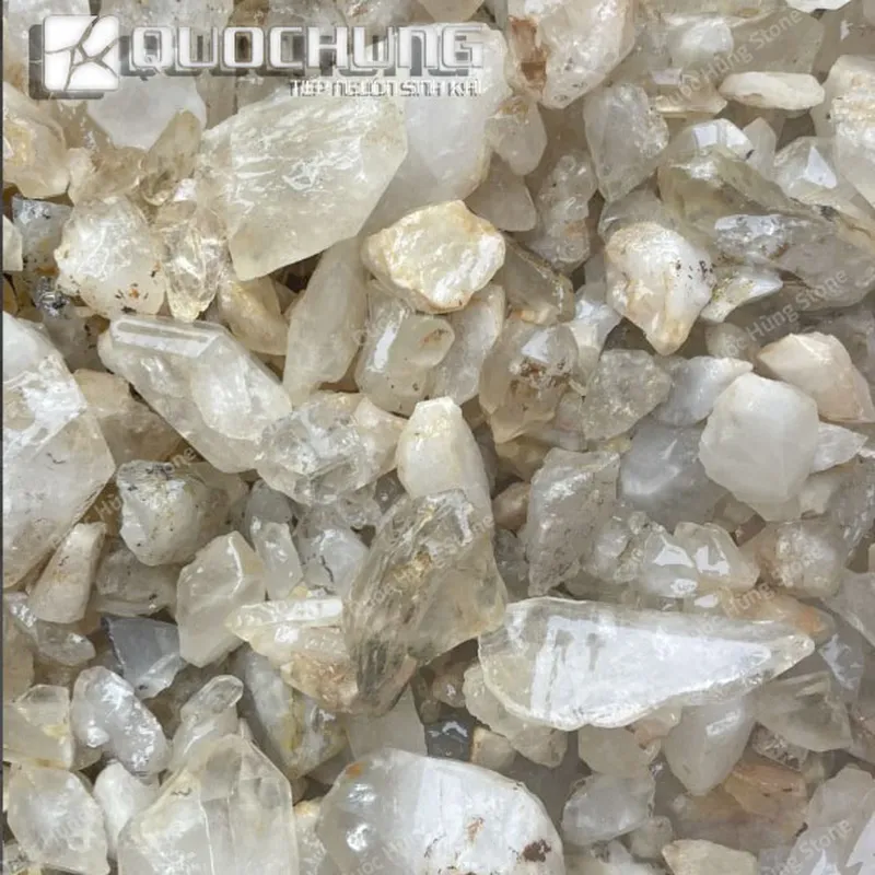 Đá Thạch Anh Trắng Tinh Thể Trấn Trạch (Loại 1)