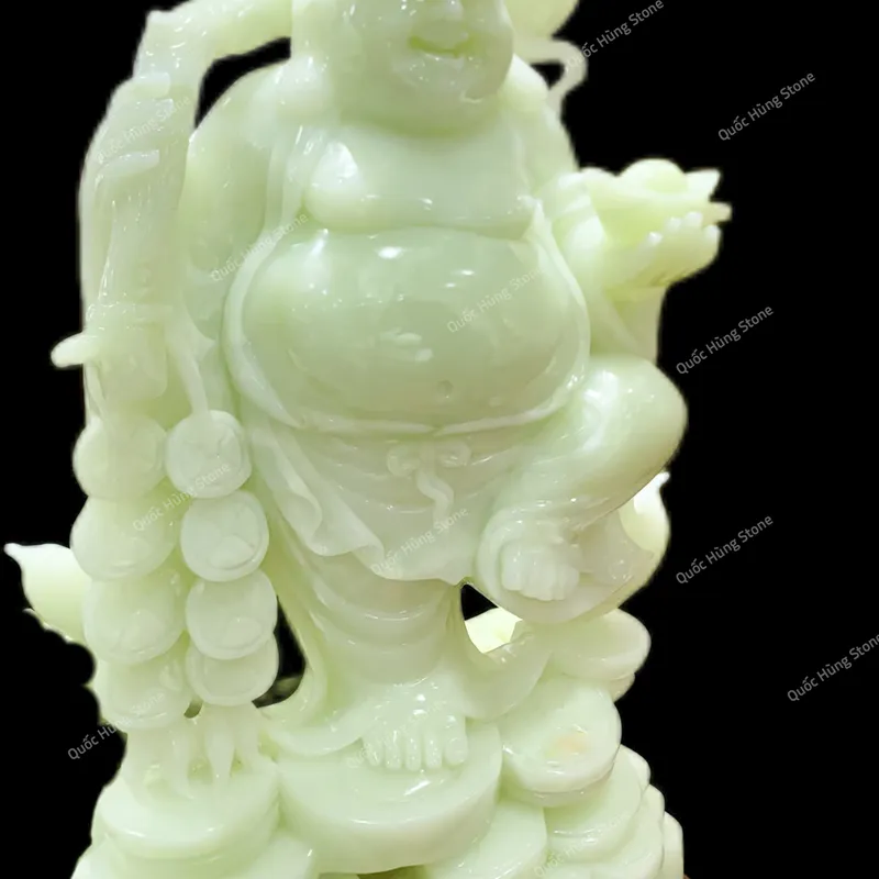 Thần Tài Di Lặc Ngọc Onyx Tự Nhiên