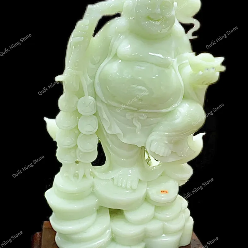 Thần Tài Di Lặc Ngọc Onyx Tự Nhiên