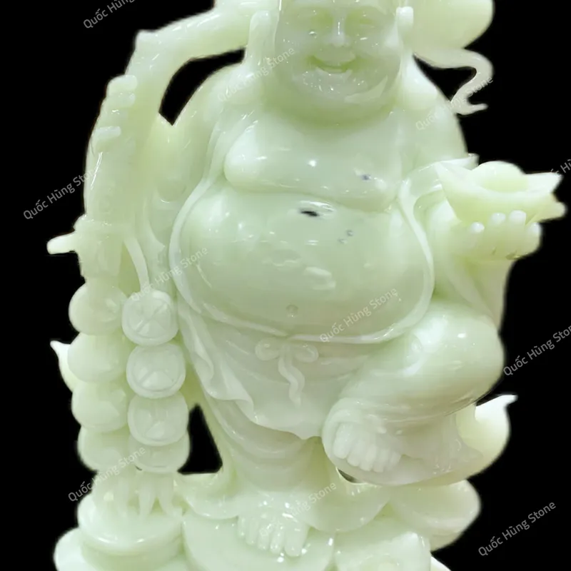 Thần Tài Di Lặc Ngọc Onyx Tự Nhiên