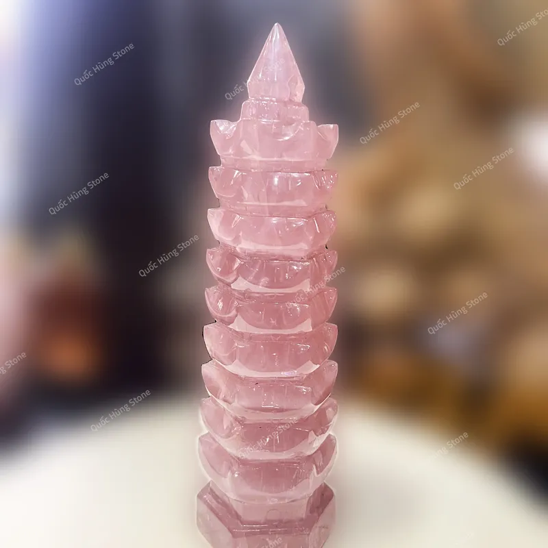 Tháp Văn Xương Thạch Anh Hồng-1