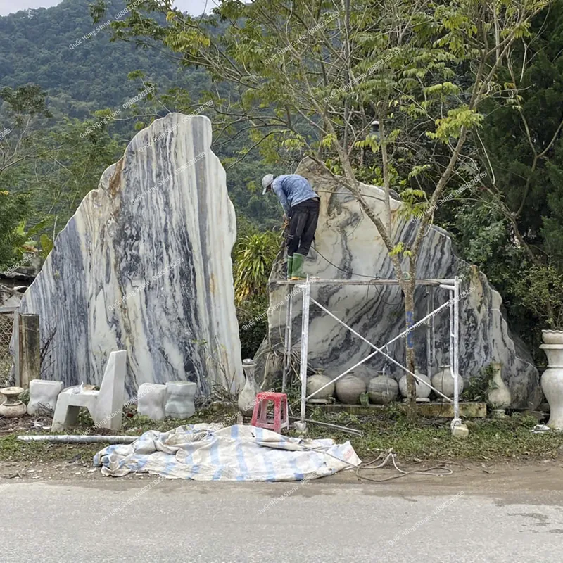 Biển Hiệu Doanh Nghiệp Bằng Đá Nguyên Khối – Tạo Dấu Ấn Đẳng Cấp Cho Thương Hiệu