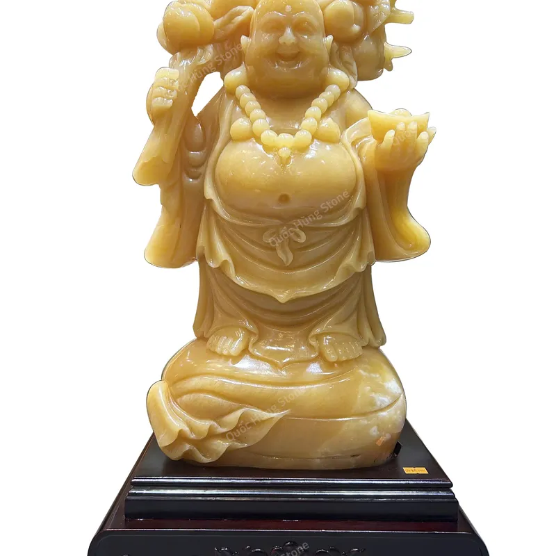 Tượng Phật Ngài Di Lặc Vác Đào Ngọc Hoàng Long