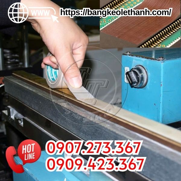 Băng keo vải chịu nhiệt teflon
