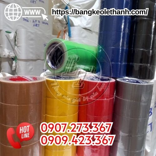 Băng keo vải đủ màu