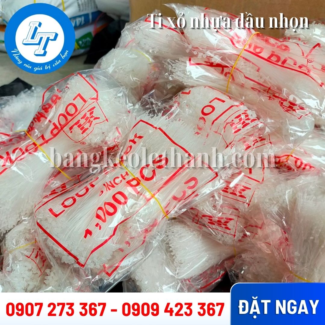 Bán ti xỏ nhựa đầu nhọn 3inch, 5inch, 7inch, 9inch giá sỉ tốt