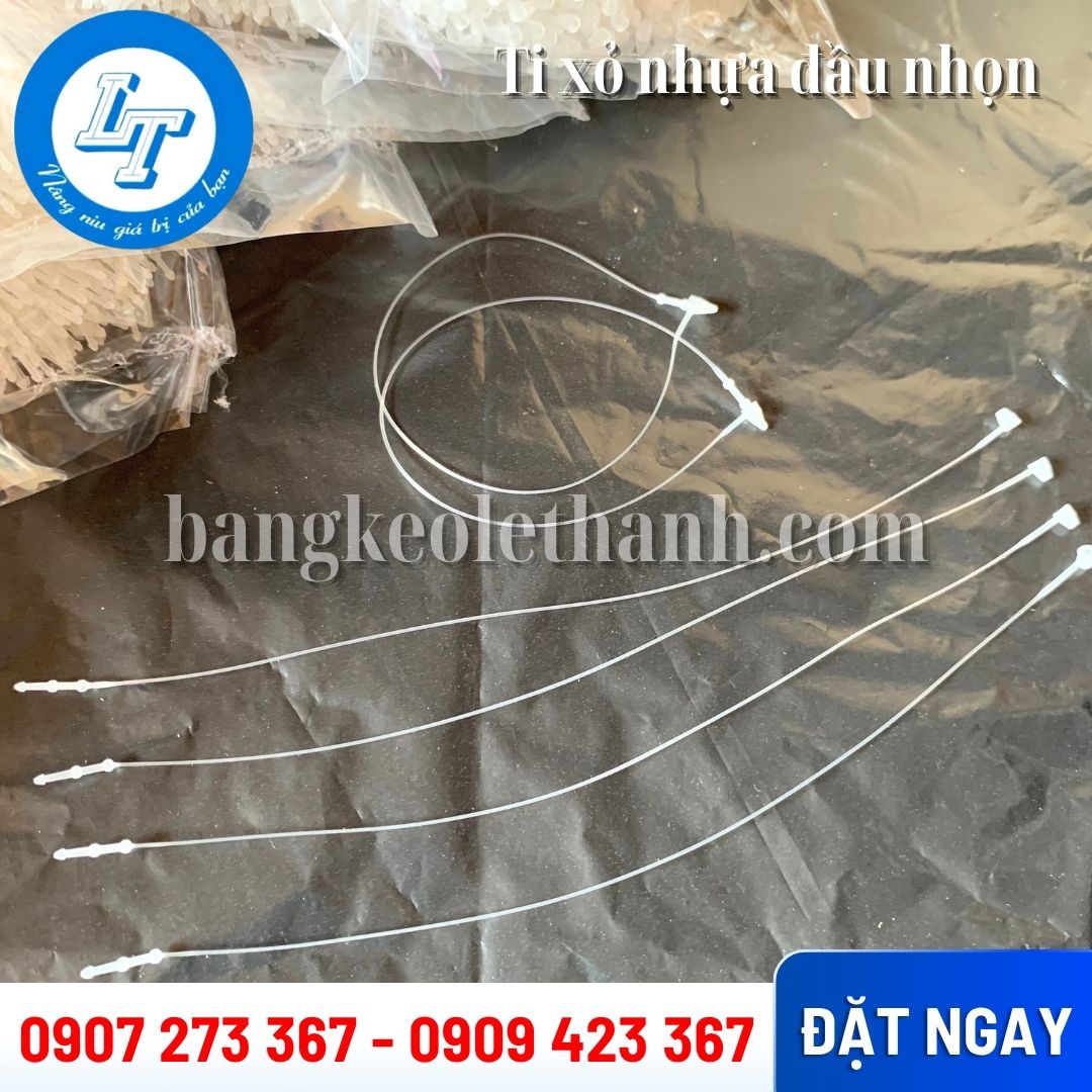 Ti xỏ nhựa đầu nhọn