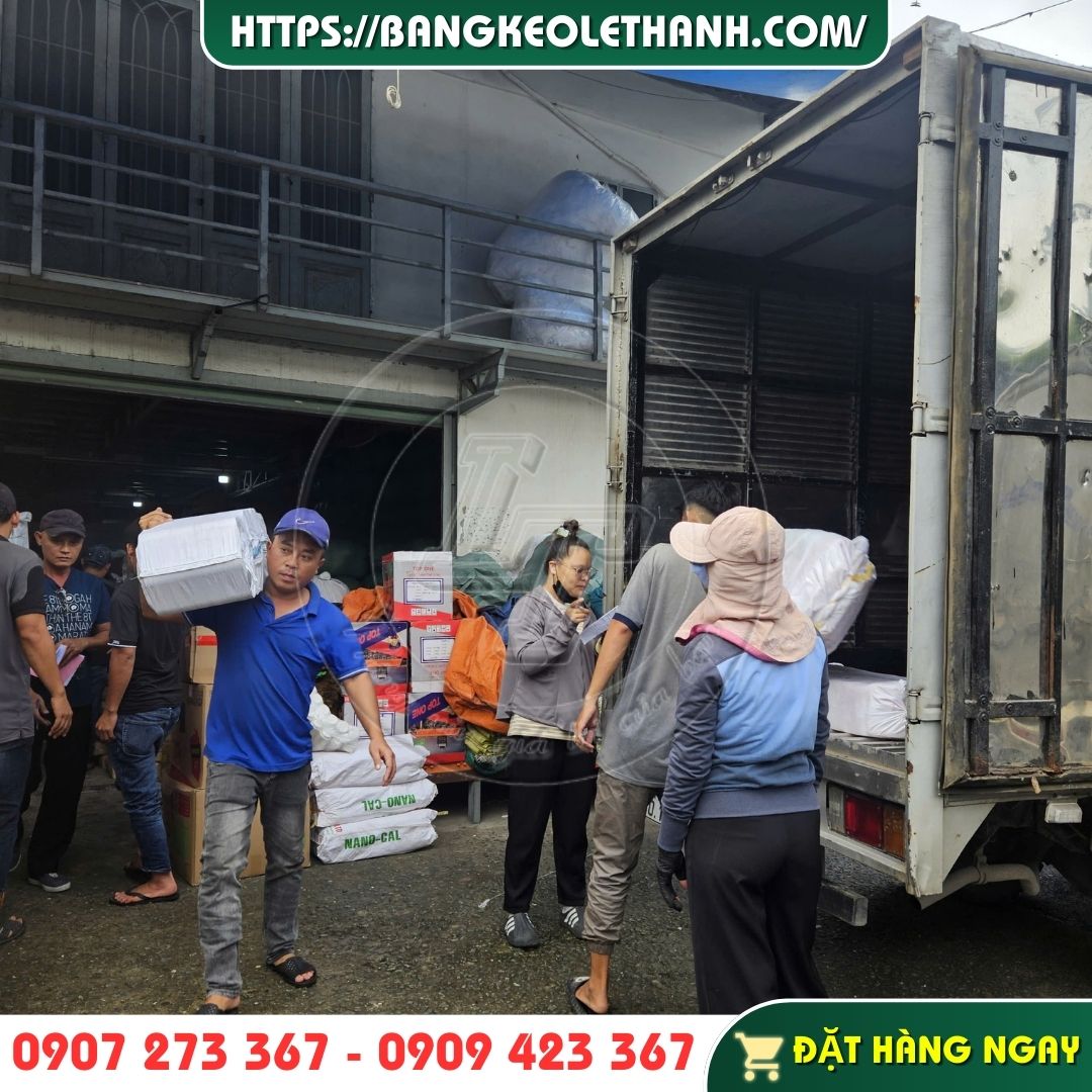 Lên hàng băng keo 2 mặt trong suốt siêu dính