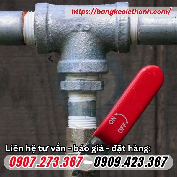 Băng keo cao su non quấn ren ống nước Băng keo cao su non quấn ren ống nước