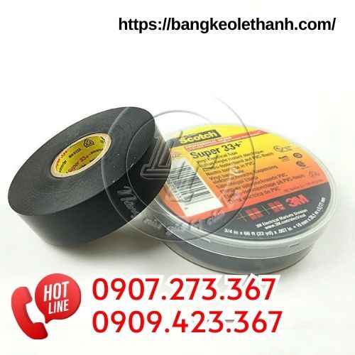 Băng keo điện 3m scotch màu đen