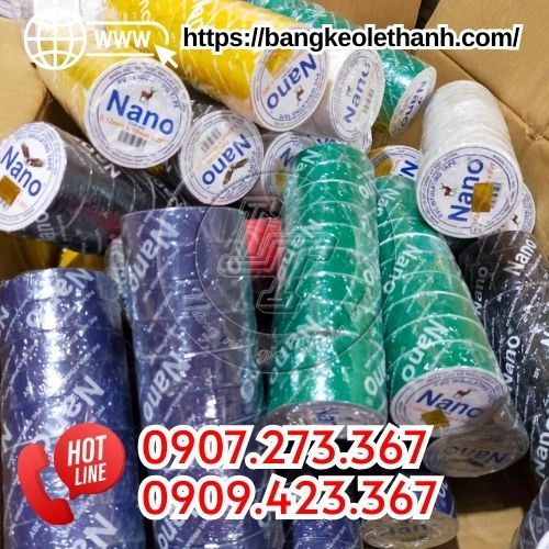 Băng keo điện nano đủ màu