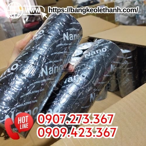 Băng keo điện nano màu đen