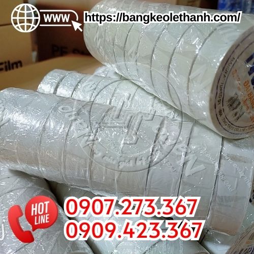 Băng keo điện nano màu trắng