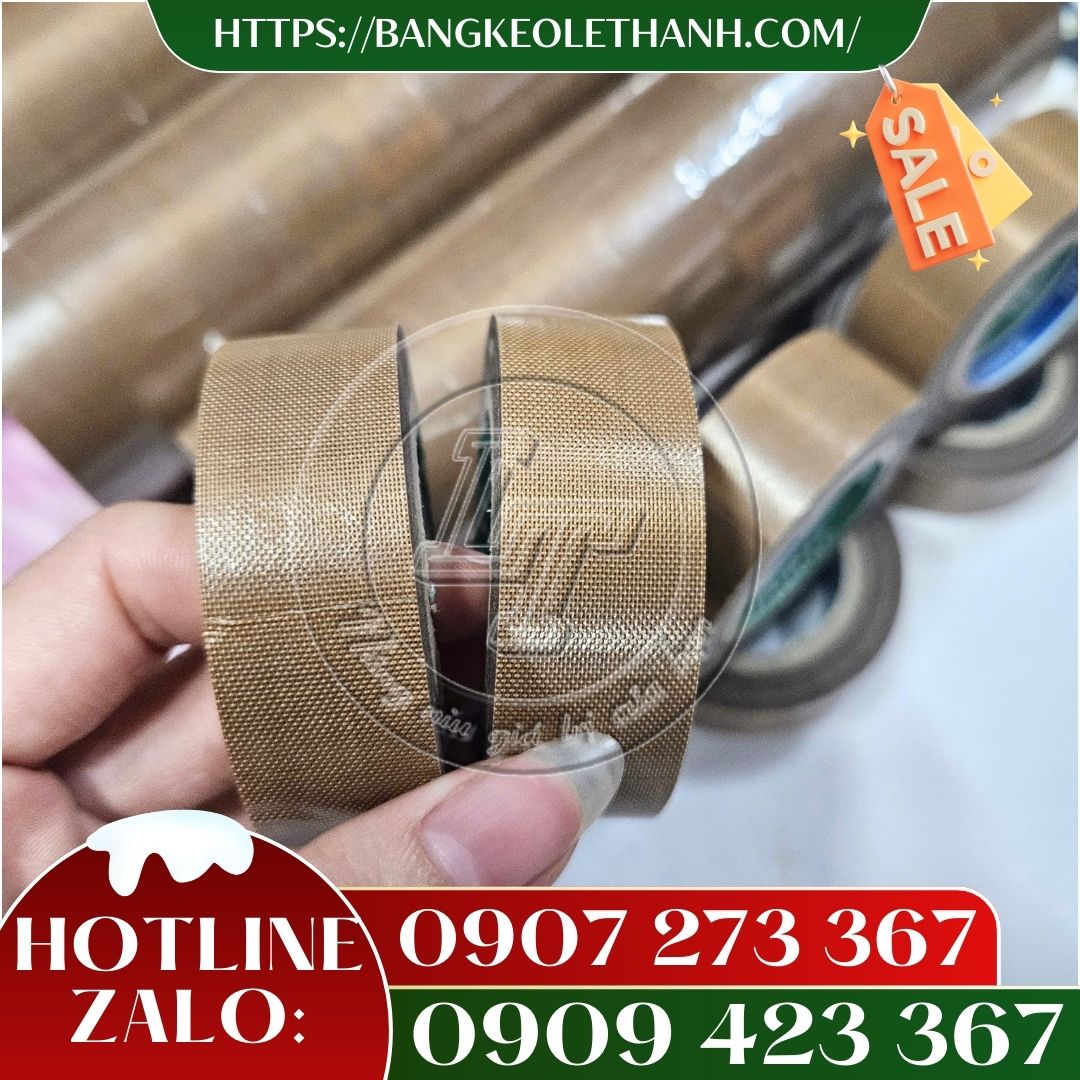 Băng keo dùng cho máy ép nhiệt, máy hàn miệng
