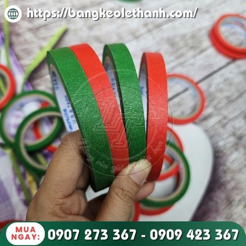 Băng keo giấy màu