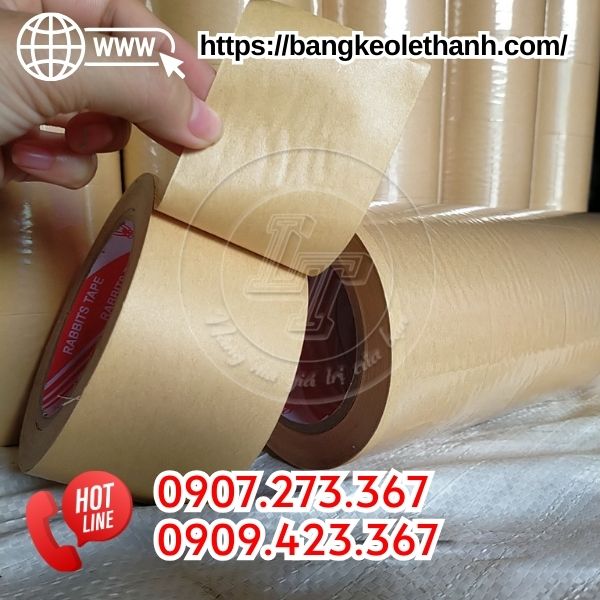Băng keo giấy nâu nhám