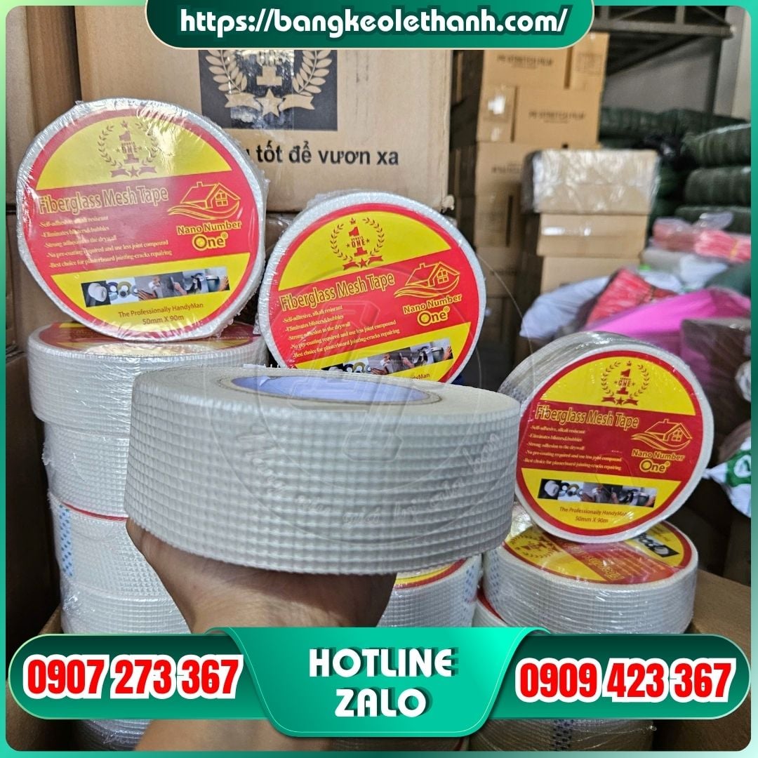 Băng keo lưới thạch cao