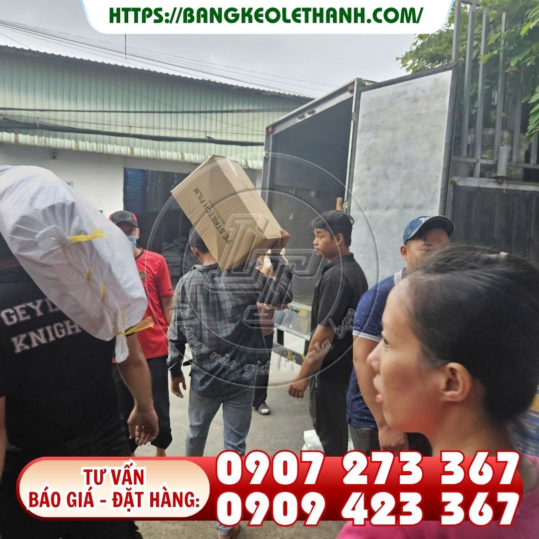 Lên hàng băng keo nhôm