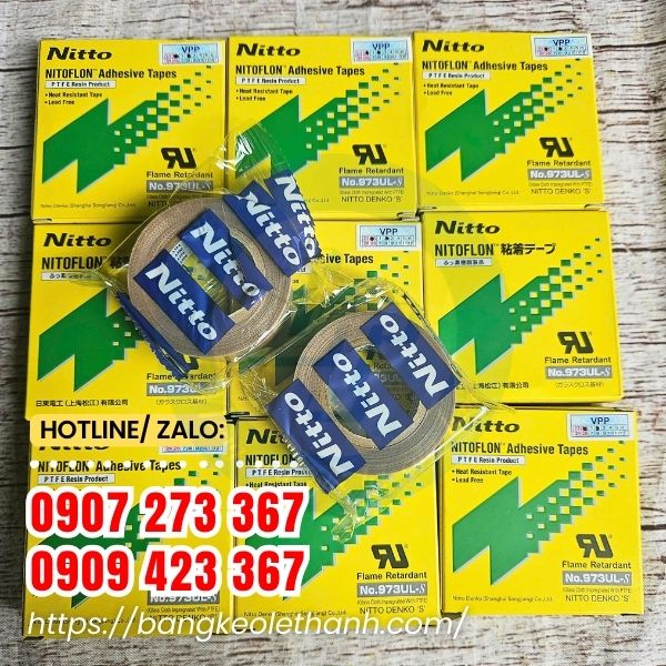 Băng keo nitoflon no.973ul-s giá sỉ