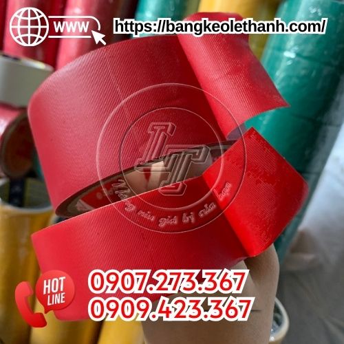 Băng keo simili màu đỏ 4f8