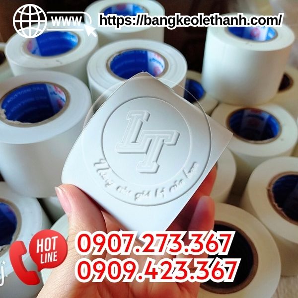 Băng keo thể thao màu trắng 5f