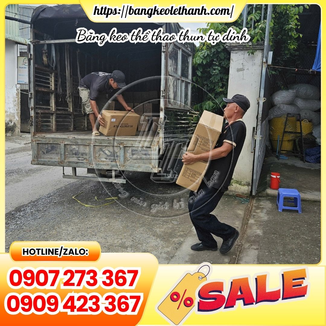 Băng keo thể thao thun dán tự dính giá sỉ