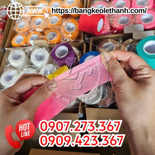 Băng keo thể thao tự dính co giãn tốt
