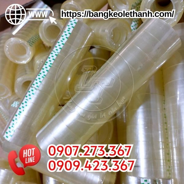 Băng keo trong cuộn nhỏ