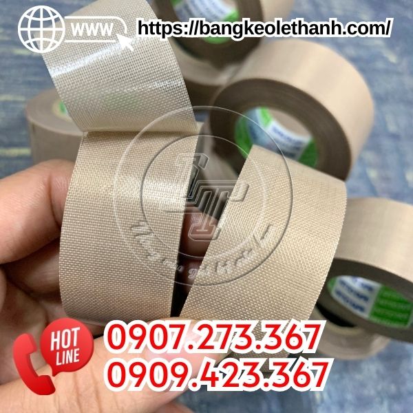 Băng keo vải chịu nhiệt teflon