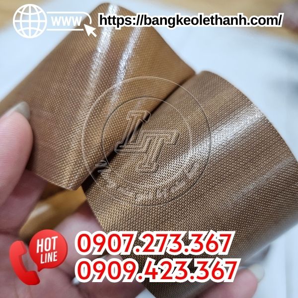 Băng keo vải chịu nhiệt teflon