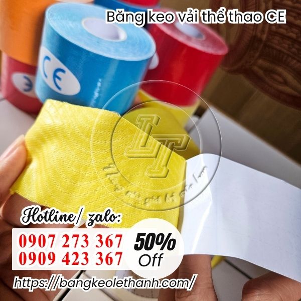 Băng keo vải thể thao CE