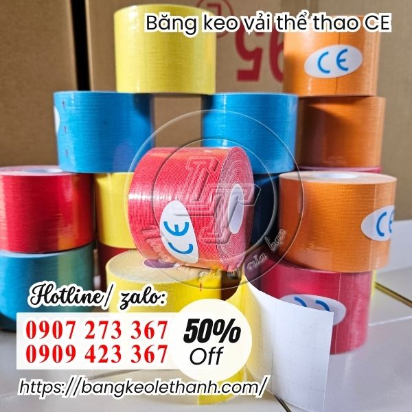 Băng keo vải thể thao CE