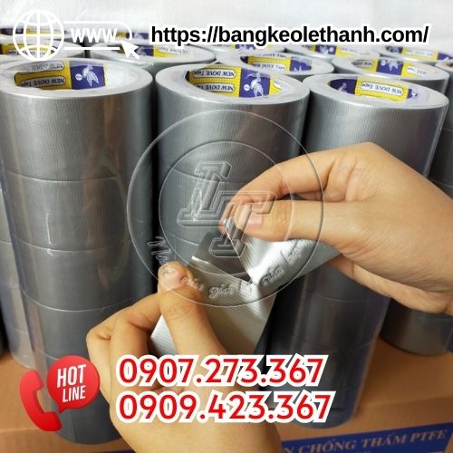 Băng keo vải xám