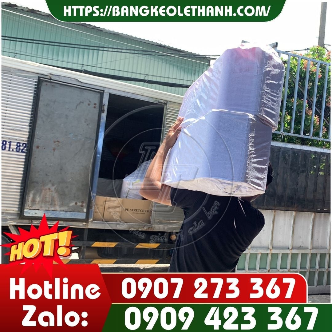 Lên hàng băng keo mút xóp vỏ đỏ cho khách sỉ TPHCM