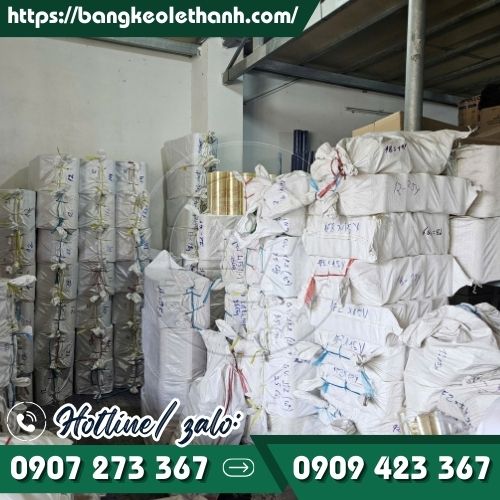 Kho băng keo dán nền tại công ty Lê Thanh