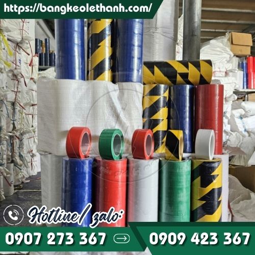 Bỏ sỉ Băng keo dán sàn pvc giá rẻ cho xưởng, nhà máy
