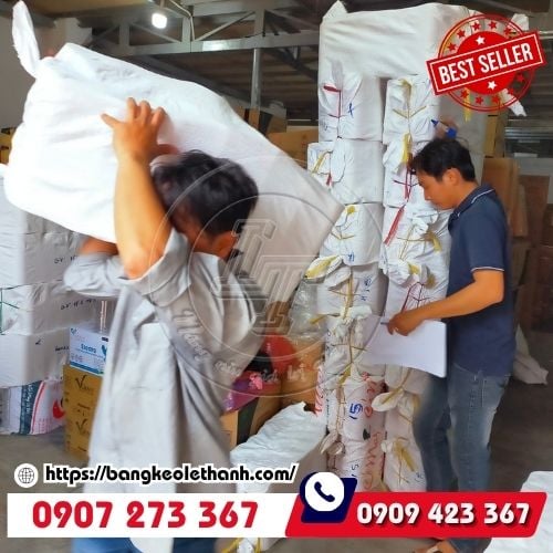 Lên băng keo màu cho khách sỉ