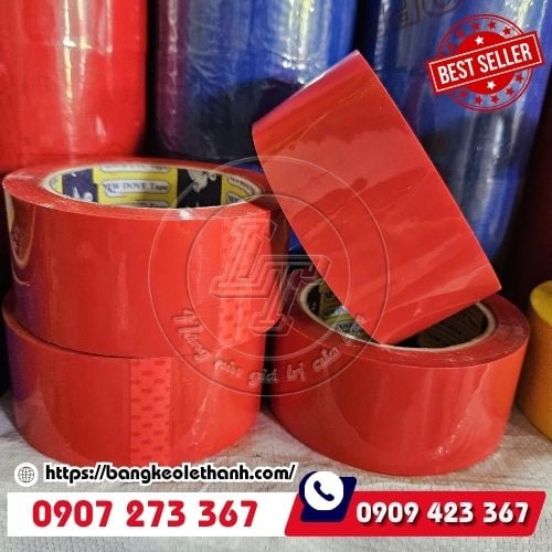 Băng keo màu đỏ