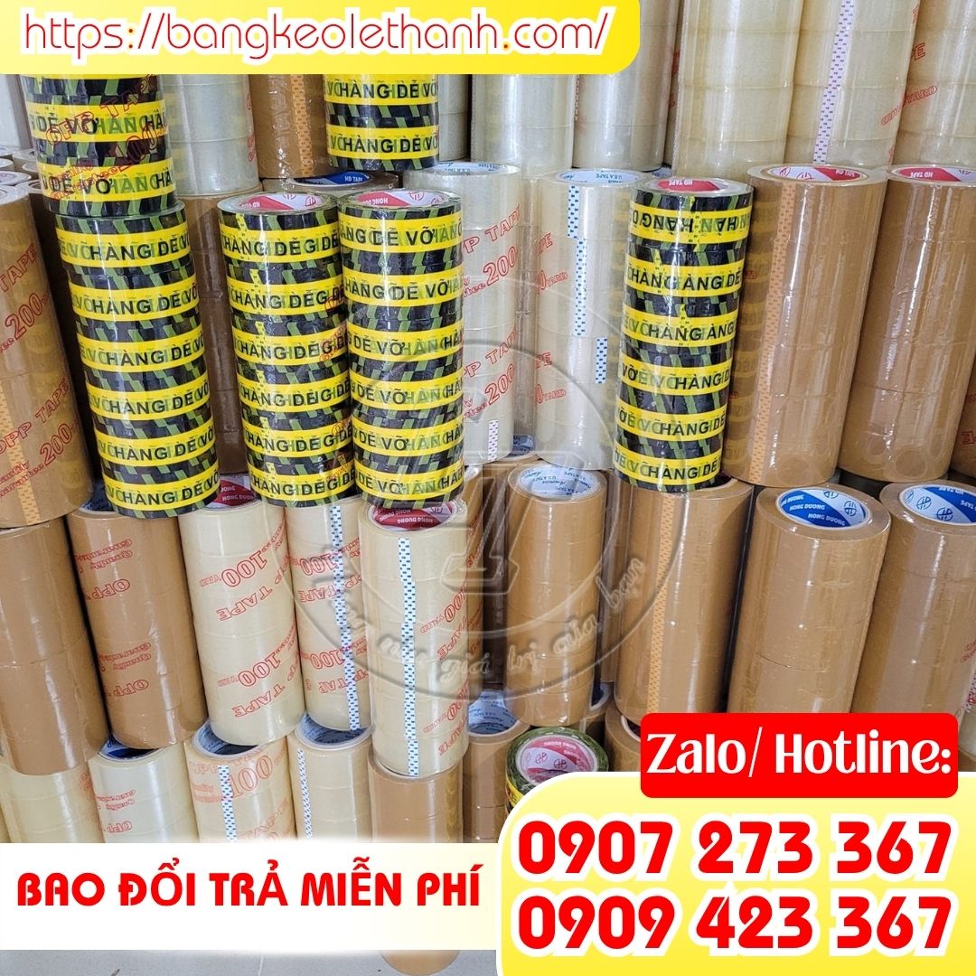 Công ty cung cấp băng keo giá sỉ uy tín