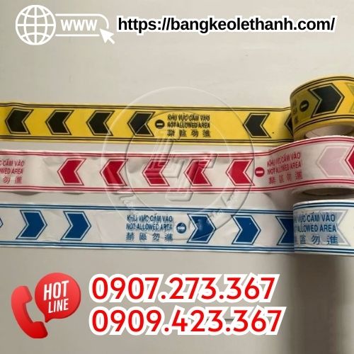 Cuộn rào cảnh báo đủ màu