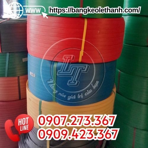 Dây đai nhựa đan giỏ đù màu