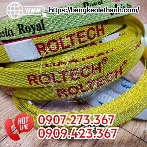 Dây đai nhựa in logo đủ màu