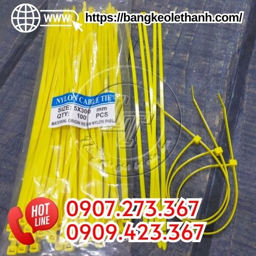 Dây rút nhựa màu 30cm